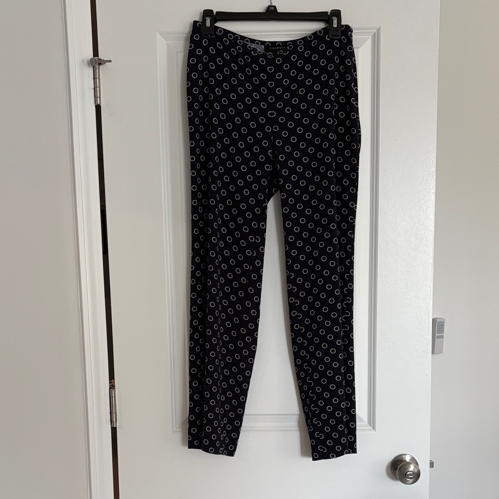 Black and White Patterned Pants